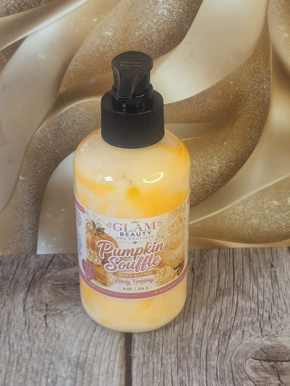 Pumpkin Souffle Shea Butter Body Frosting 8 Oz